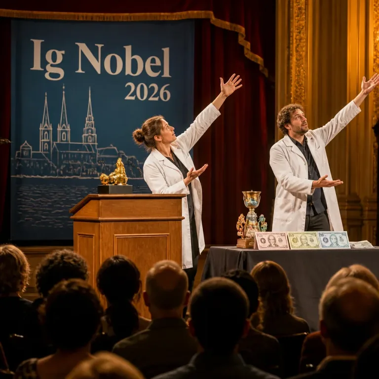 Ig Nobel ceremony moves to Zurich as quirky science awards mark major change