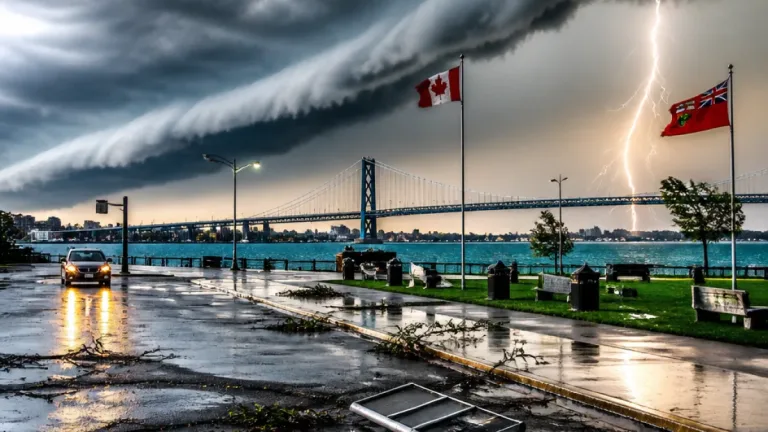 Severe thunderstorm complex may clip southwestern Ontario late Tuesday, forecasters warn