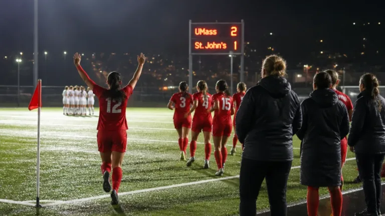 St. John's women edged 2-1 by UMass in season opener at Belson Stadium