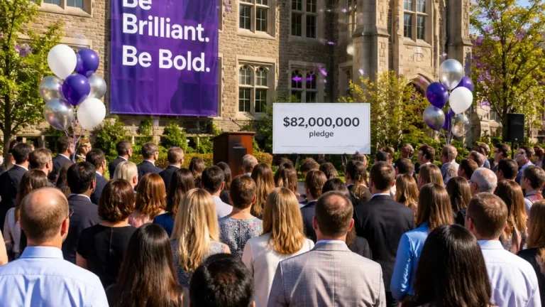 St. Thomas university in Minnesota receives record $82-million gift as $1-billion campaign begins