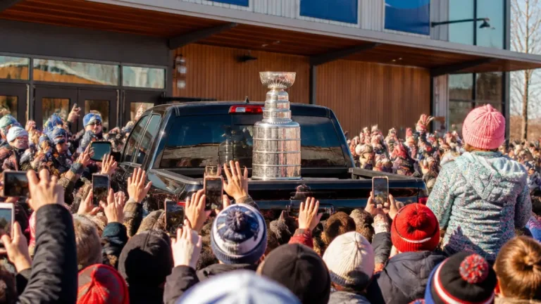 Stanley Cup returns to Tuxedo: Seth Jarvis brings NHL trophy back to his Winnipeg roots