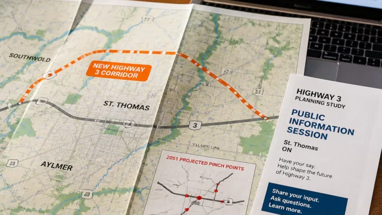 Study eyes new Highway 3 corridor to strengthen St. Thomas–Aylmer connections