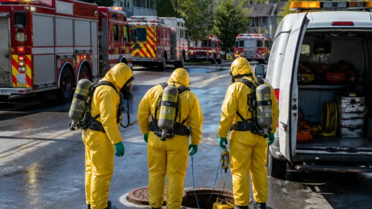 Sudbury crews respond to natural gas leak in Minnow Lake; 12 buildings evacuated