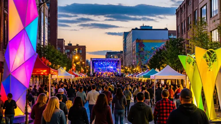 Sudbury downtown hums as Up Here festival draws hundreds and continues Aug. 16