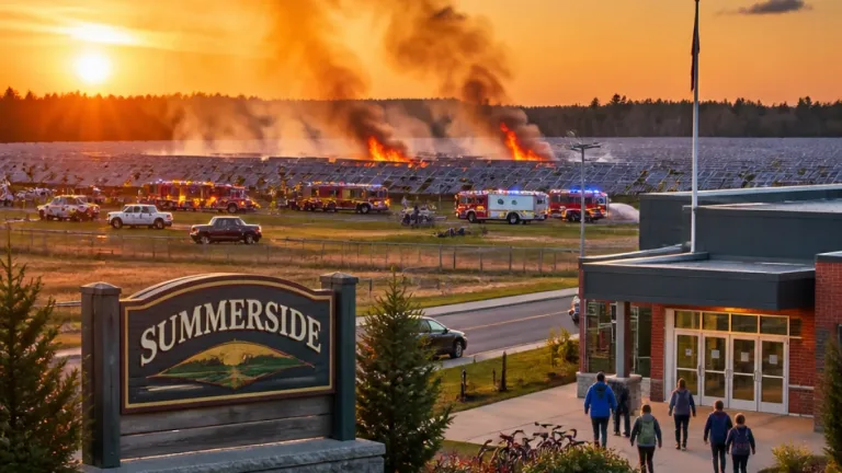 Summerside lifts voluntary shelter order as province says battery fire poses no public-health threat