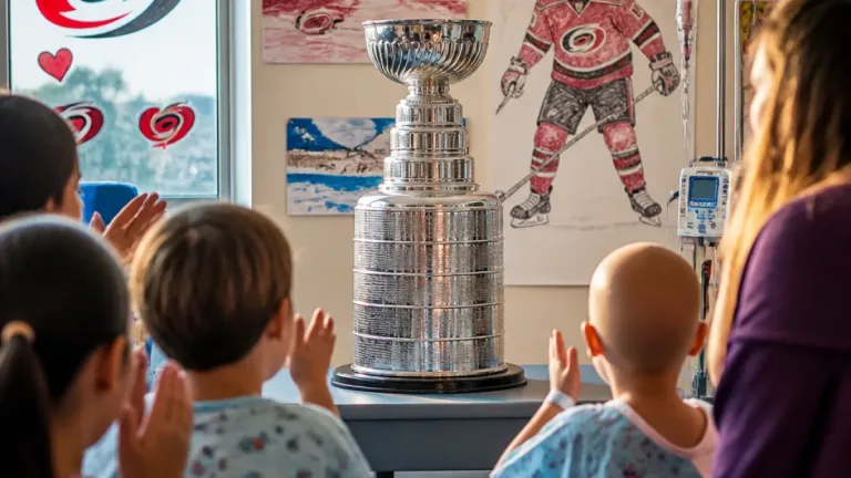 Thunder Bay welcomes Jordan Staal and the Stanley Cup to pediatric unit and city stops