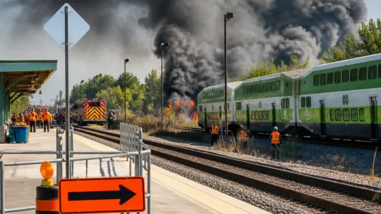 Trackside fire halts services at London Waterloo, causing widespread delays
