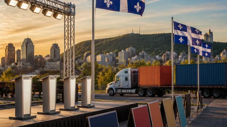 Trade tensions and sovereignty shape 15th day of Quebec election campaign