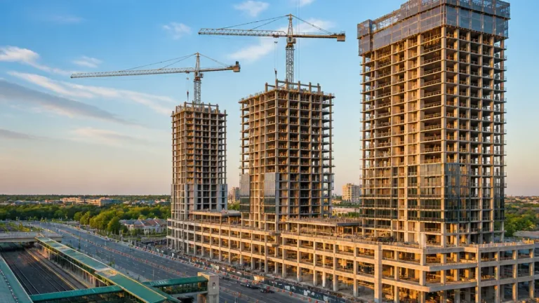 UnionCity towers reshape Markham skyline near Unionville GO as construction climbs