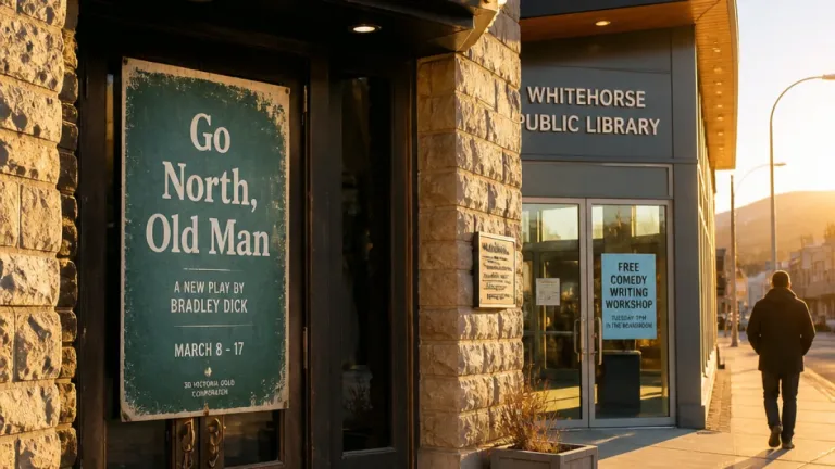 Veteran comedian John Wing brings 'Go North, Old Man' tour and free workshop to Whitehorse
