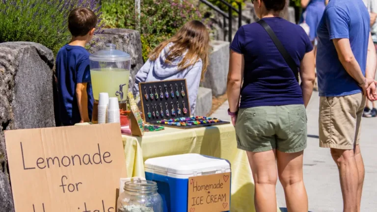 Victoria youngster's lemonade stand raises $1,642 for Victoria Hospitals Foundation