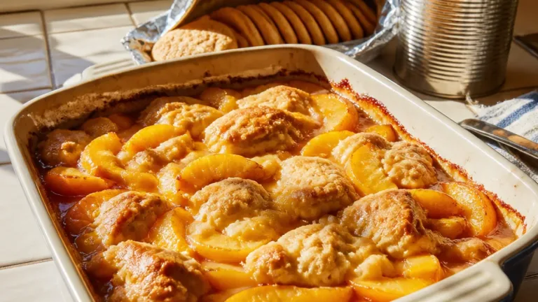 Viral ‘Kingston’ biscuit and peaches dessert drawing attention in Kingston kitchens