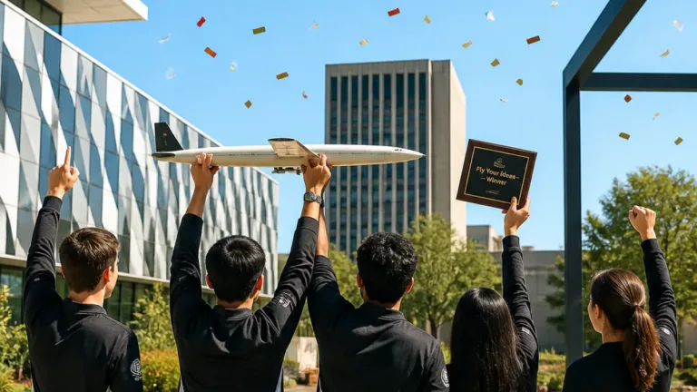 Waterloo students win Airbus Fly Your Ideas with all-Canadian female team Ariadne
