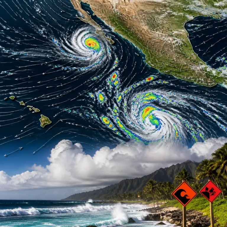 Pacific systems: Tropical Storm Hernan forms while separate disturbance threatens heavy rain in Hawaii