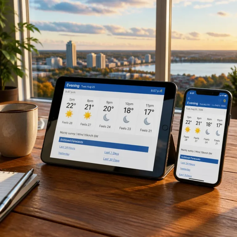 CHCH posts evening weather forecast for Aug. 25, 2026; nightly briefings continue