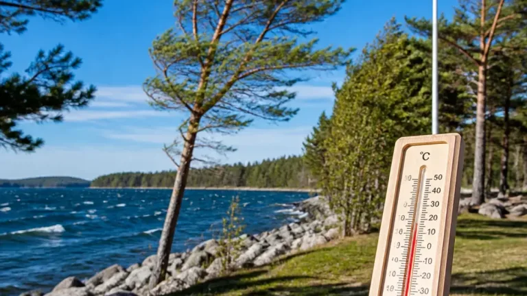 Sunny, breezy day ahead for North Bay with gusts to 40 km/h; highs near 18°C