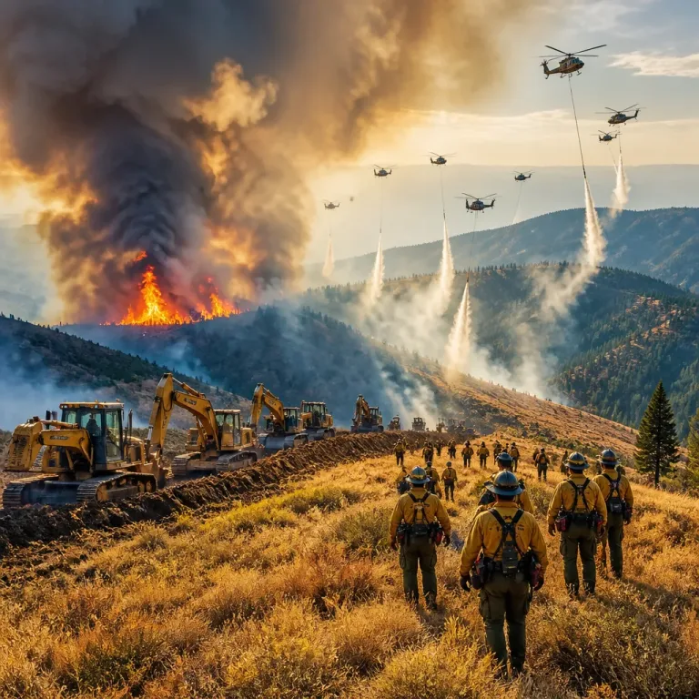 Strong winds, hot dry weather drive increased activity at Bald Range wildfire
