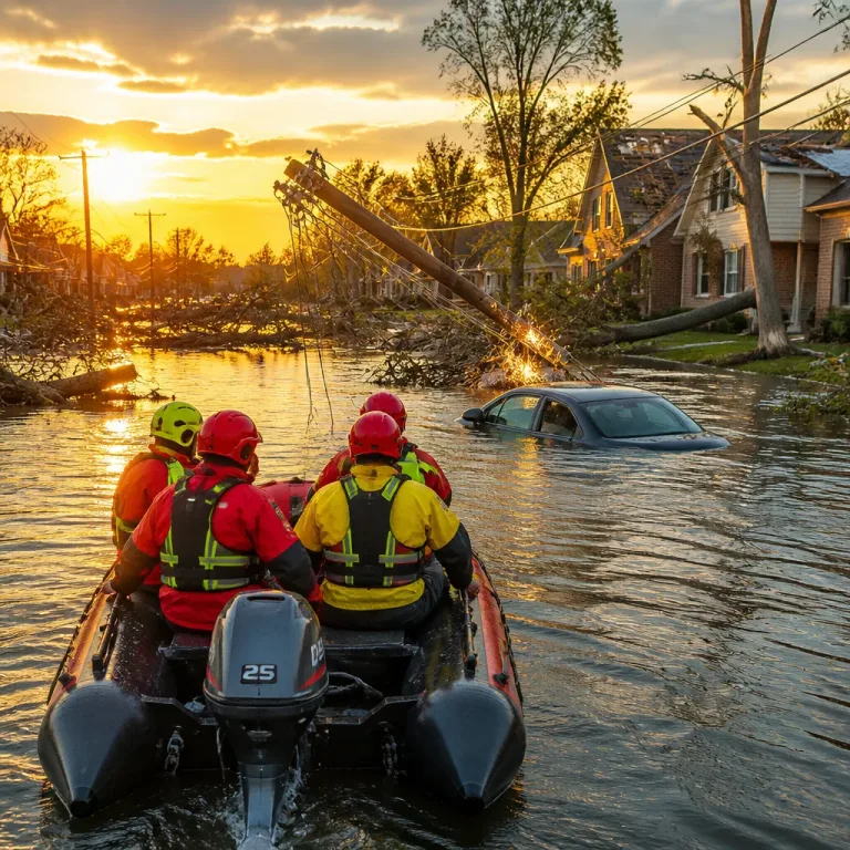Severe Midwest storms spawn tornadoes, flash floods; multiple deaths and widespread outages