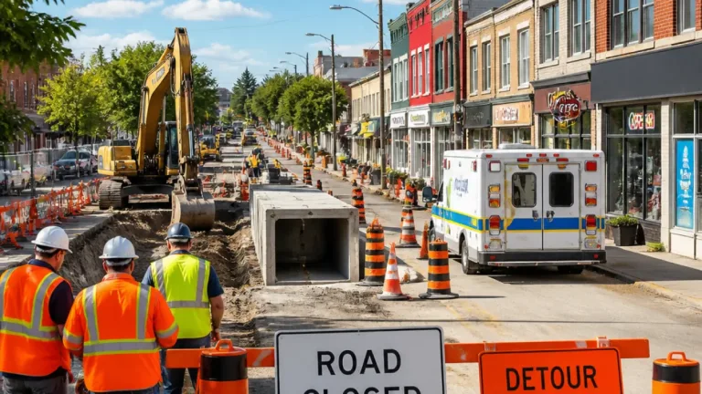 Weekend closures on Bowmanville Avenue to support pedestrian tunnel construction