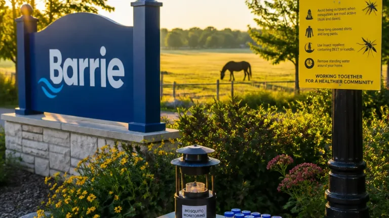 West Nile virus detected in Barrie mosquitoes; health unit urges precautions