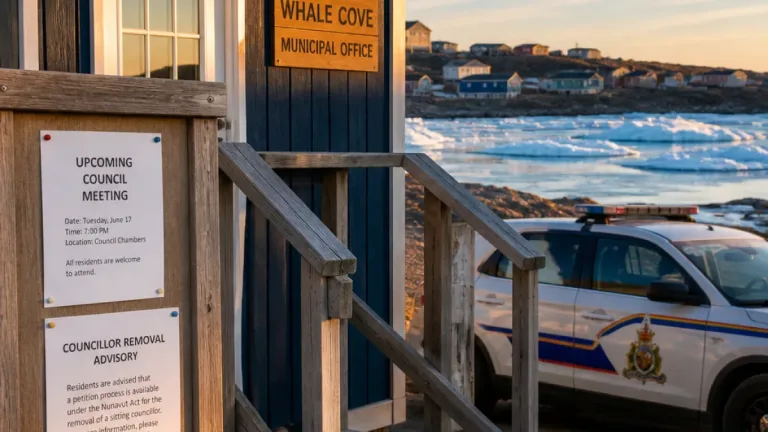 Whale Cove councillor released on bail after fatal March incident; hamlet moves to remove him
