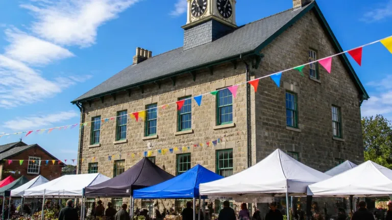 Whitby Old Town Hall reopens after £1.3m restoration, traders return to historic market