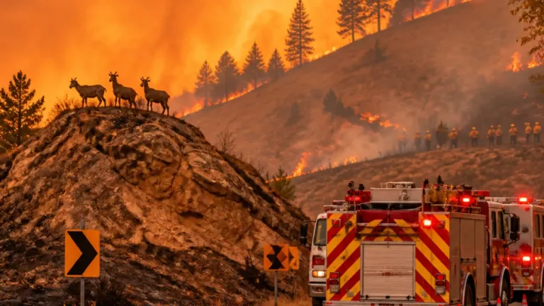 Wildfire near Summerland leaves fate of ‘iconic’ mountain goats unclear