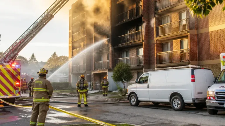 Windsor apartment blaze kills one, displaces 15 as Ontario Fire Marshal opens probe