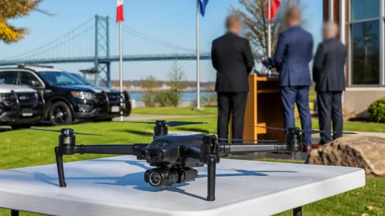 Windsor police consider drones as first responders under new border security plan