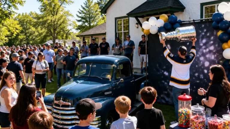 Winnipeg welcomes Seth Jarvis and the Stanley Cup at Tuxedo community club