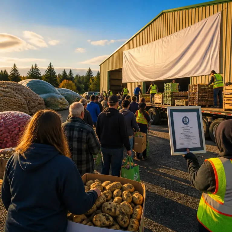 Surrey's 'Ugly Potato Day' sets Guinness record, donating 246,529 kg of imperfect produce
