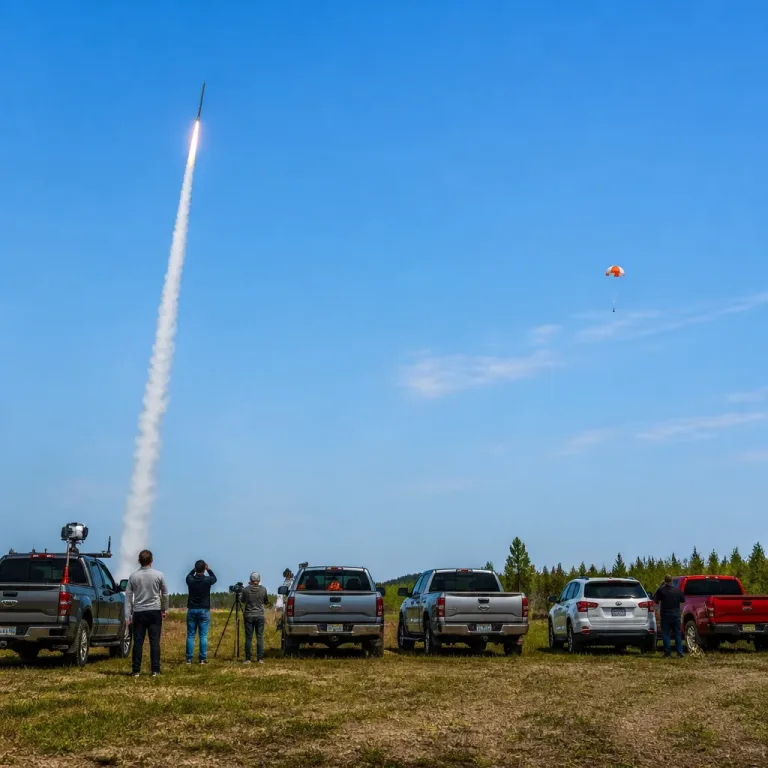 University of Waterloo students set world record with 63,497-foot liquid rocket
