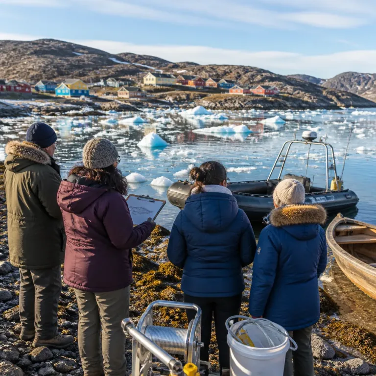 Scientists and Inuit elders probe a rich Arctic bay that defies its barren surroundings
