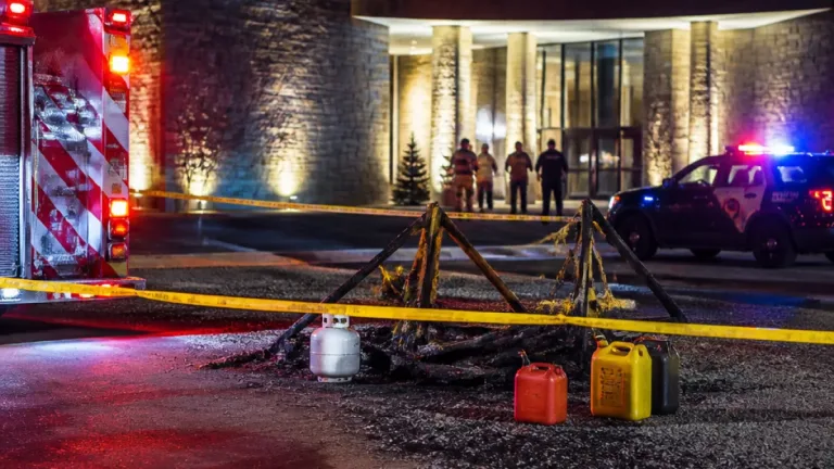 Yellowknife RCMP probe late-night encampment fire near heritage centre