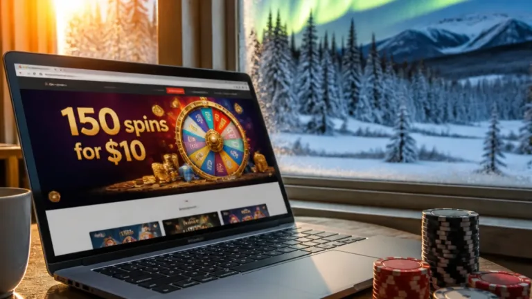 Yukon Gold Casino offering 150 spins for $10 with shot at $1 million jackpot