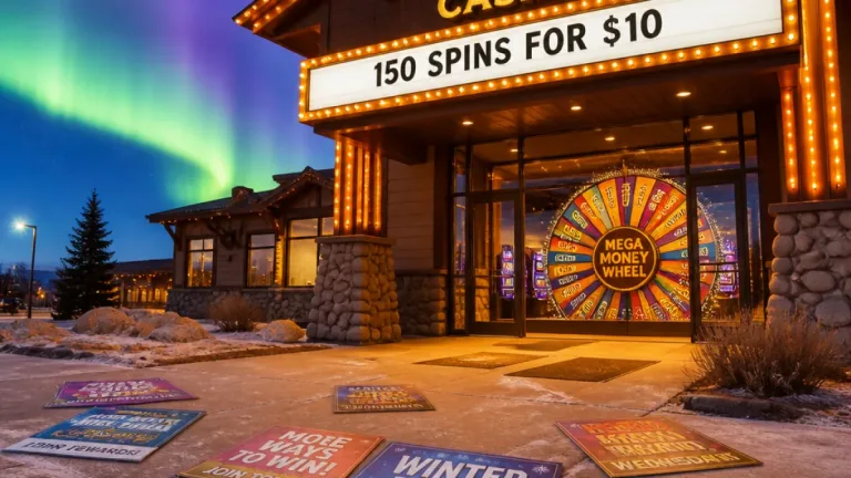 Yukon Gold Casino offers 150 spins for $10 with shot at $1‑million progressive jackpot