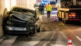 Auto prallt im Tunnel Zollhaus in Sachseln gegen Tunnelwand – Tunnel rund 1,5 Stunden gesperrt