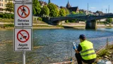 Bade-, Betretungs- und Fischereiverbot an Birs und Wiese bleibt Thema trotz Abkühlung