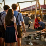 Alkoholvergiftete Jugendliche, Joint auf dem Spielplatz und Einweisung nach Bierbank-Sturz am Rosenheimer Herbstfest