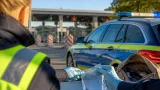 Bundespolizei sichert Einhandmesser am Grenzübergang Neuenburg am Rhein