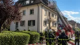 Dachstockbrand in Solothurn macht Mehrfamilienhaus vorerst unbewohnbar