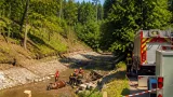 Dramatische Bergung in Baar: Pferd stürzt in Lorzenzufluss – Brücke entfernt, Weg gesperrt