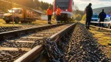 Eisenkette auf Gleis gelegt: Regionalexpress beschädigt Schiene – Ermittlungen laufen