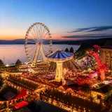 Lozärner Herbstmääs eröffnet mit neuem Riesenrad und spektakulären Fahrgeschäften