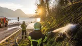 Grillfeuer in Gersau löst Flurbrand aus – Feuerwehr mit 18 Personen im Einsatz