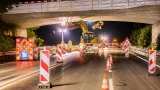 Nächtliche Sperrungen und Einschränkungen auf A1 bei Meyrin wegen Instandsetzung