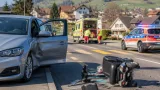 Rollstuhlfahrer in Schübelbach bei Überholmanöver lebensbedrohlich verletzt