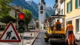 Sanierung Flüelerstrasse verzögert sich: Einspuriger Verkehr ab 24. August