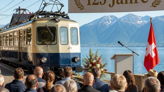 125 Jahre MOB: Montreux als Ausgangspunkt einer Strecke, die die Sprachregionen verbindet