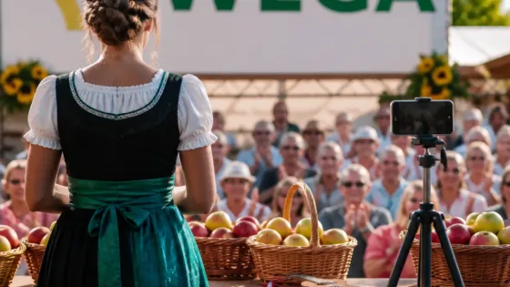 Apfelkönigin heute: Vom Hofmädchen zur Multi‑Talentshow